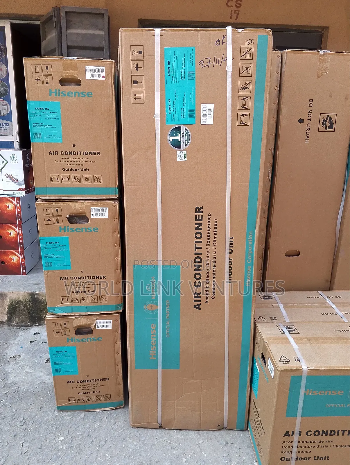 Hisense Standing Air Conditioner Inverter Type With Warranty