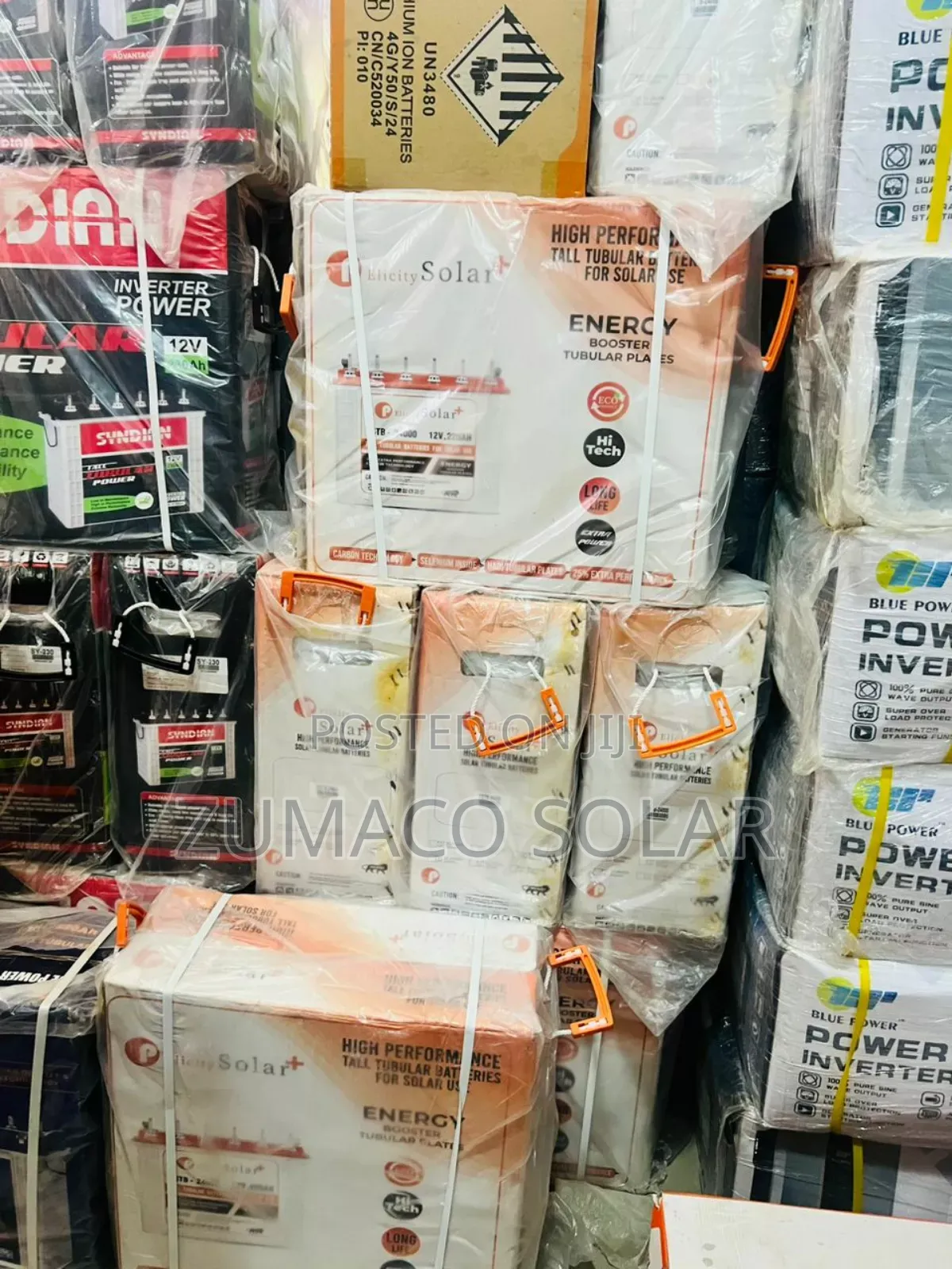 220ah SMS Sun Match Tubular Battey