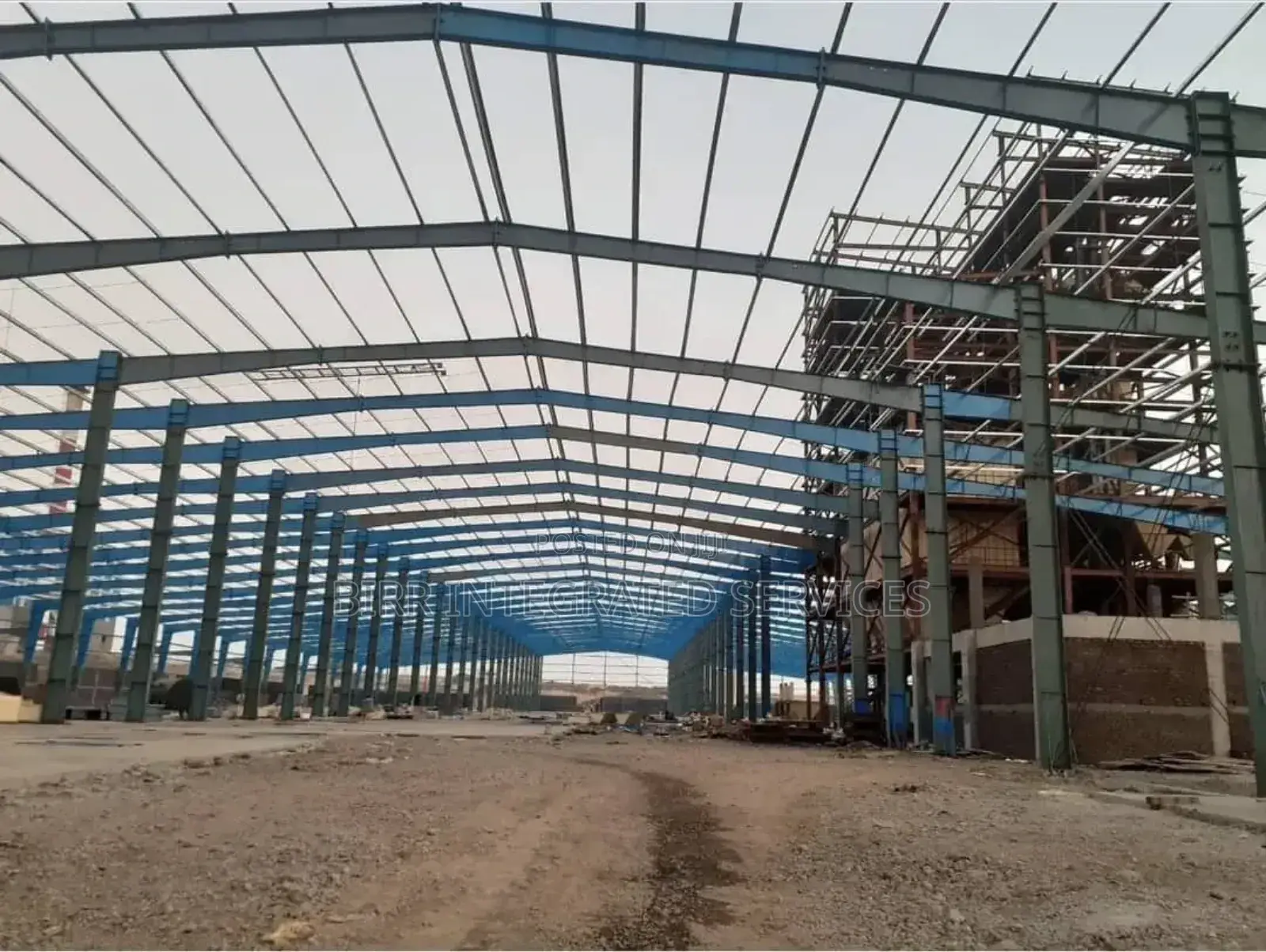 Warehouse Shed Fabrication) Steel Structures