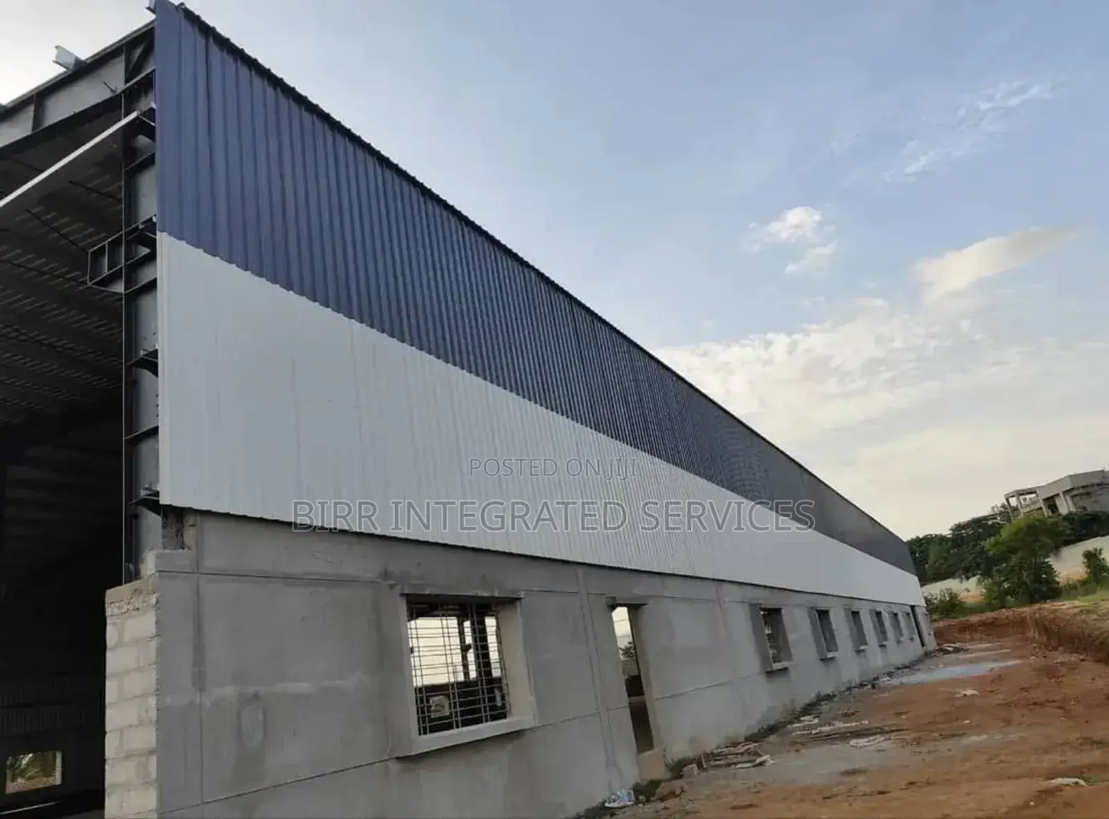 Warehouse Shed Fabrication) Steel Structures
