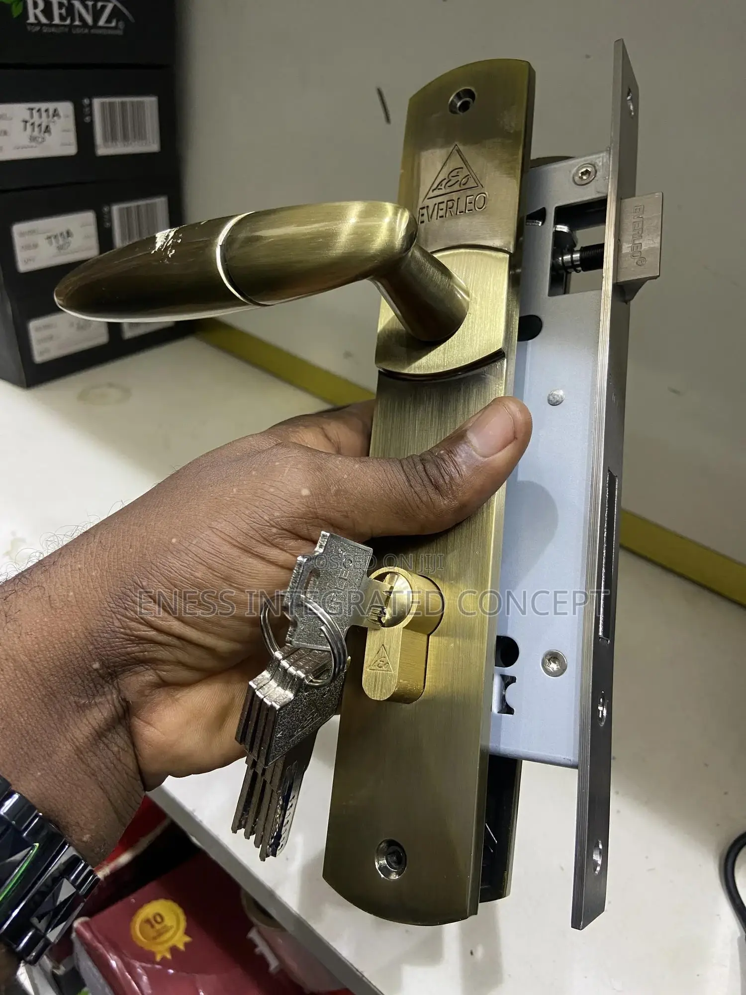 Italian EVALEO Door Lock Set