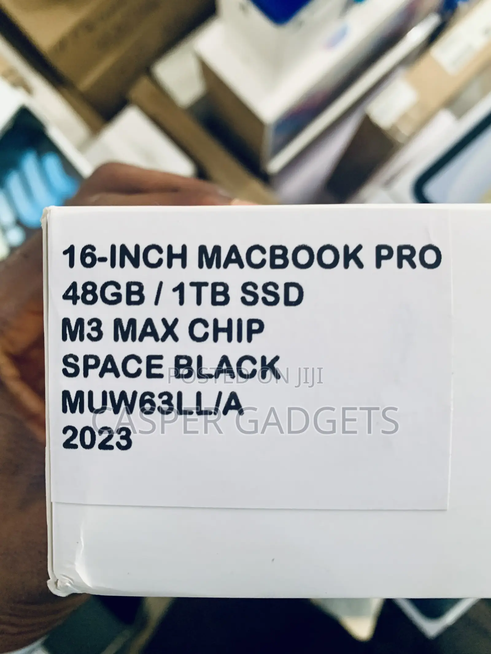 New Laptop Apple MacBook Pro 2023 M3 Max 48GB Apple M3 Max SSD 1T