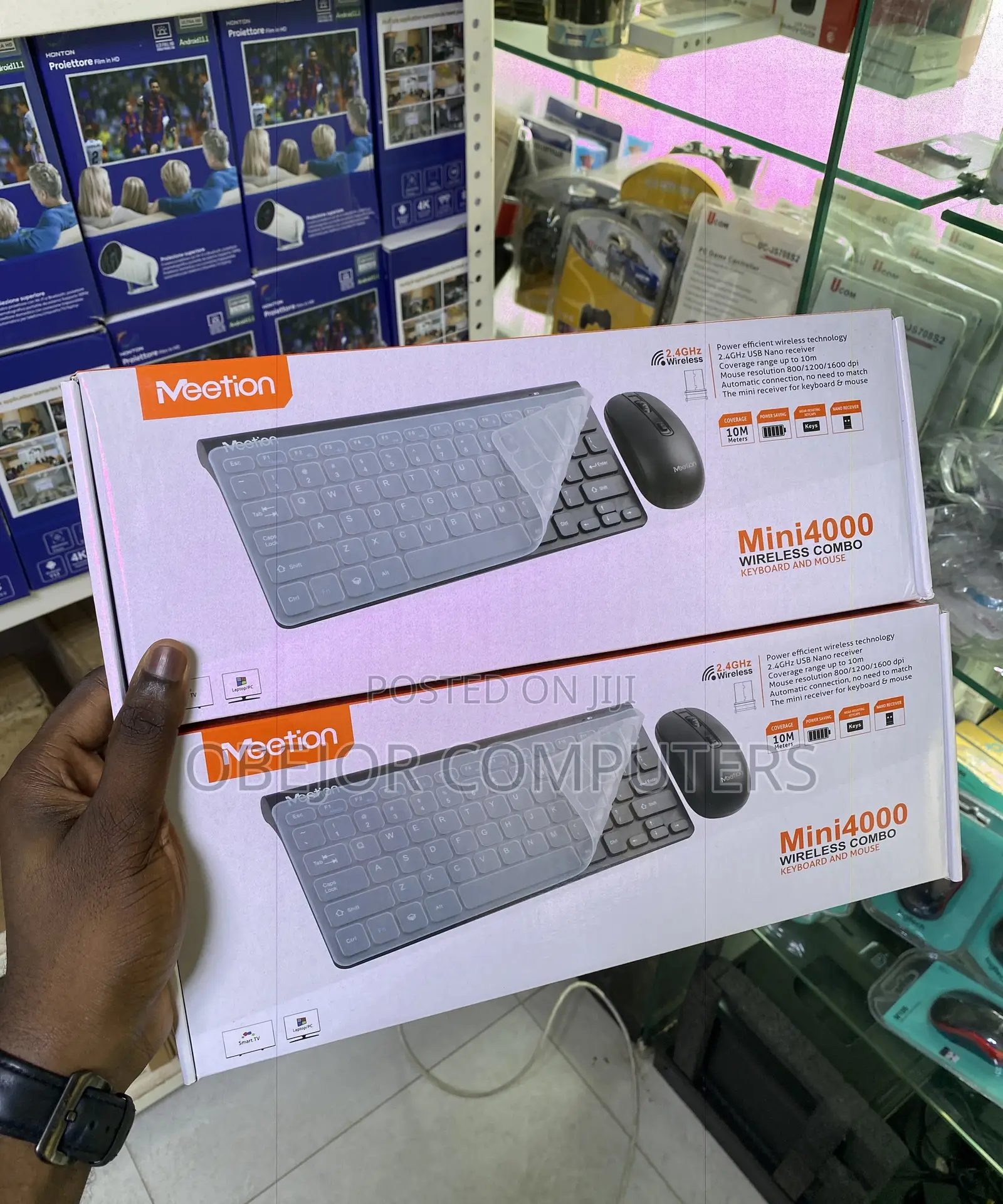 Meetion Mt-Mini4000 2.4g Wireless Keyboard and Mouse Combo