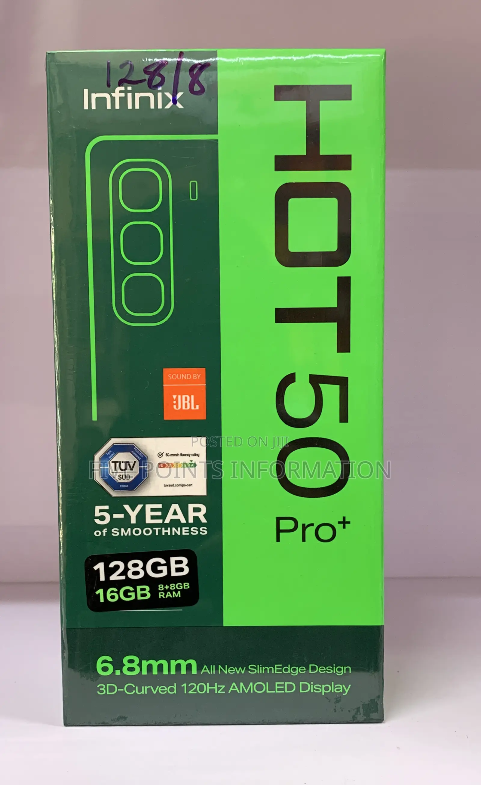 New Infinix Hot 50 Pro+ 4G 128 GB Black