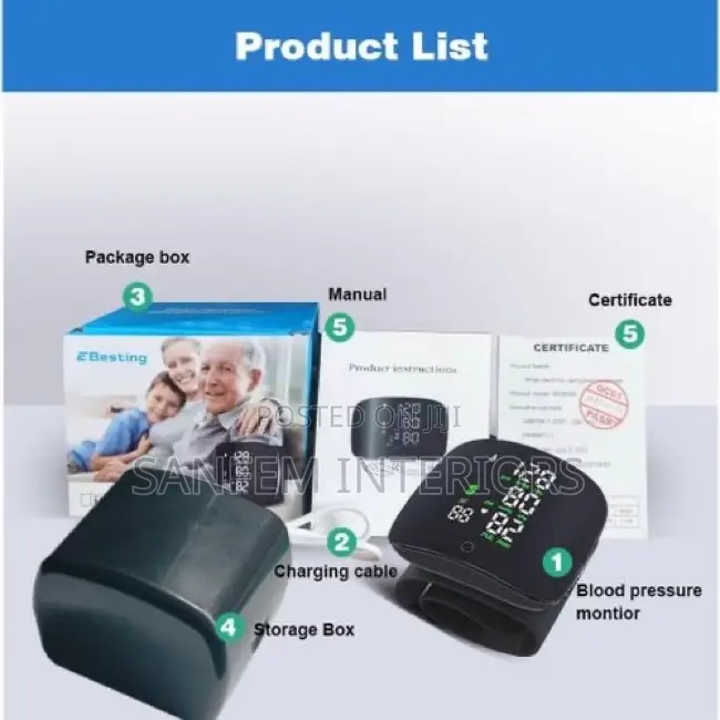 Wrist Blood Pressure Monitor