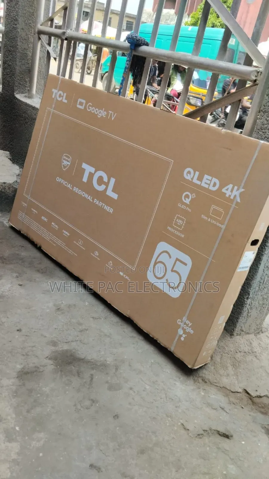 Tcl Qled 65"Ch Smart Android Tv Flameless >Netflix > Youtube