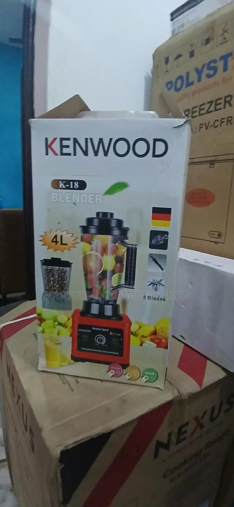 Kenwood K-18 Blender| Nut Crusher