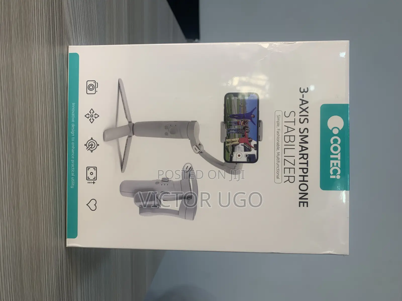 Coteci 3-Axis Smartphone Stabilizer