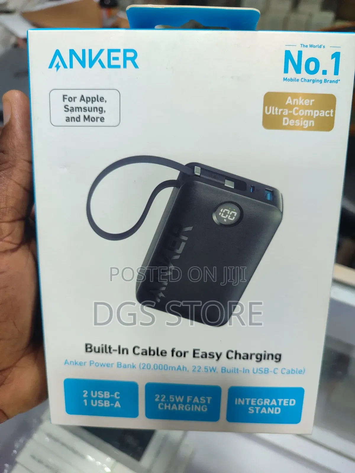 Anker Power Bank 20,000mah 22.5w