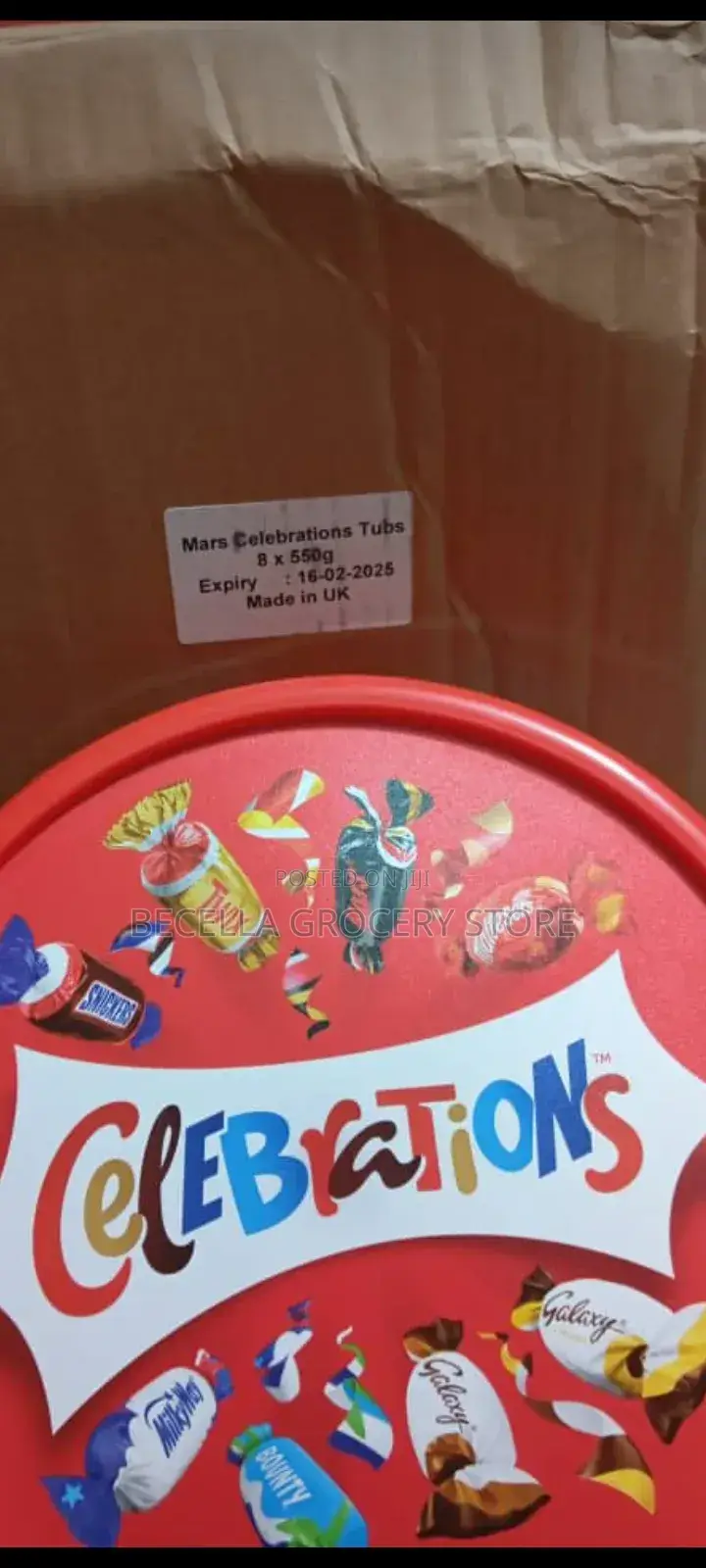 Cadbury Celebration Chocolate