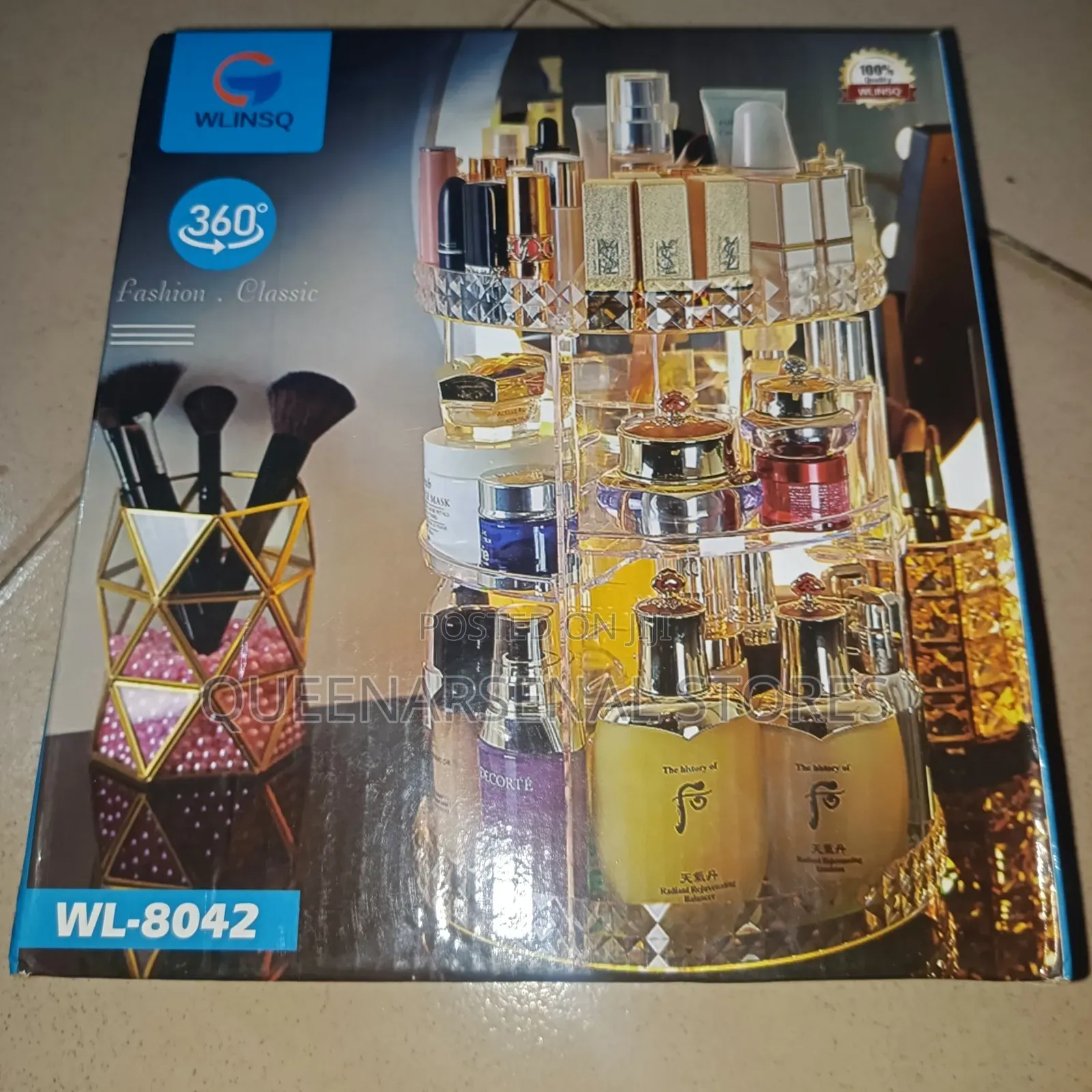 360° Cosmetics Storage Box