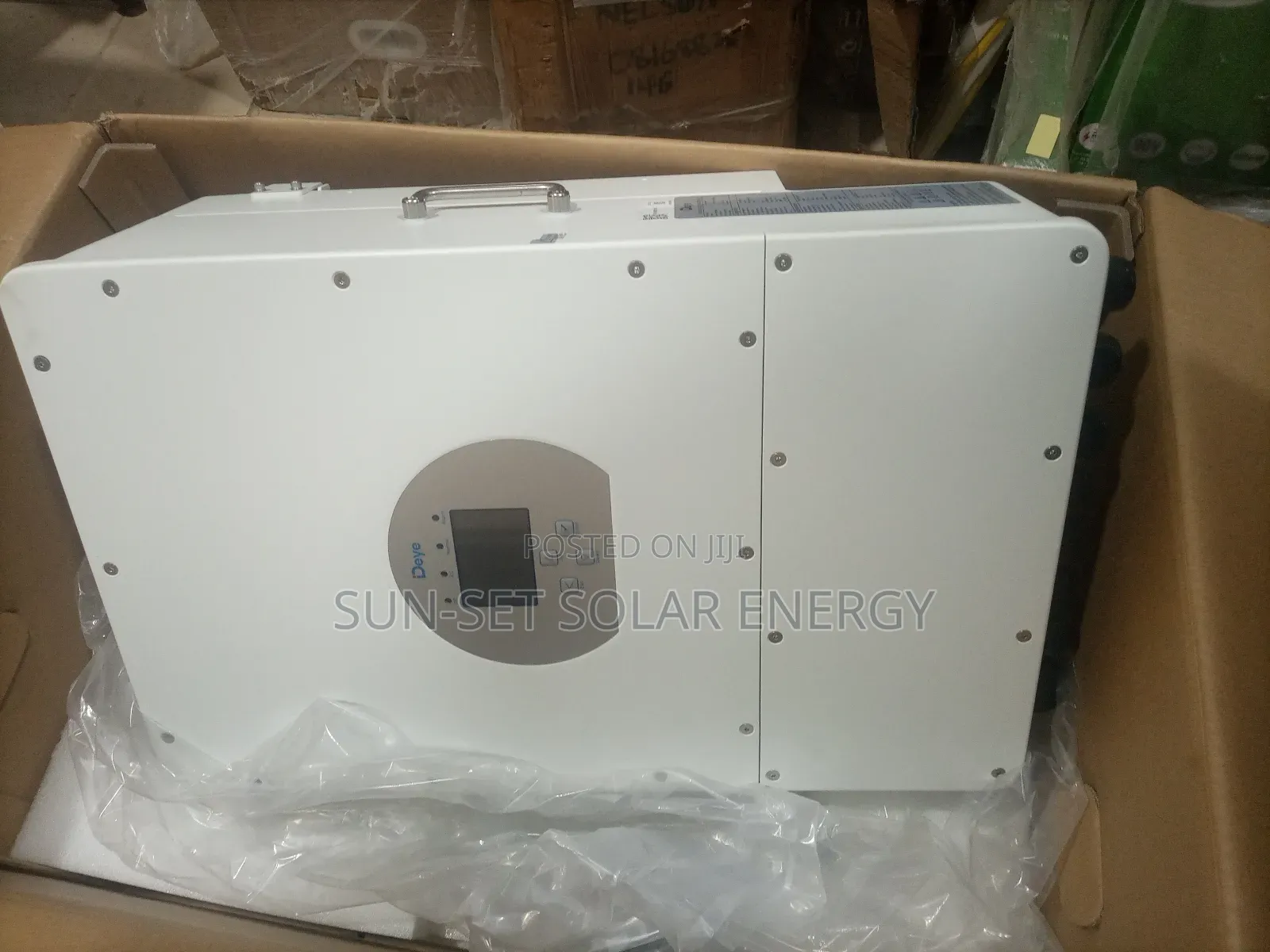 Deye Hybrid Inverter 12kva 3face 400ah MPPT .