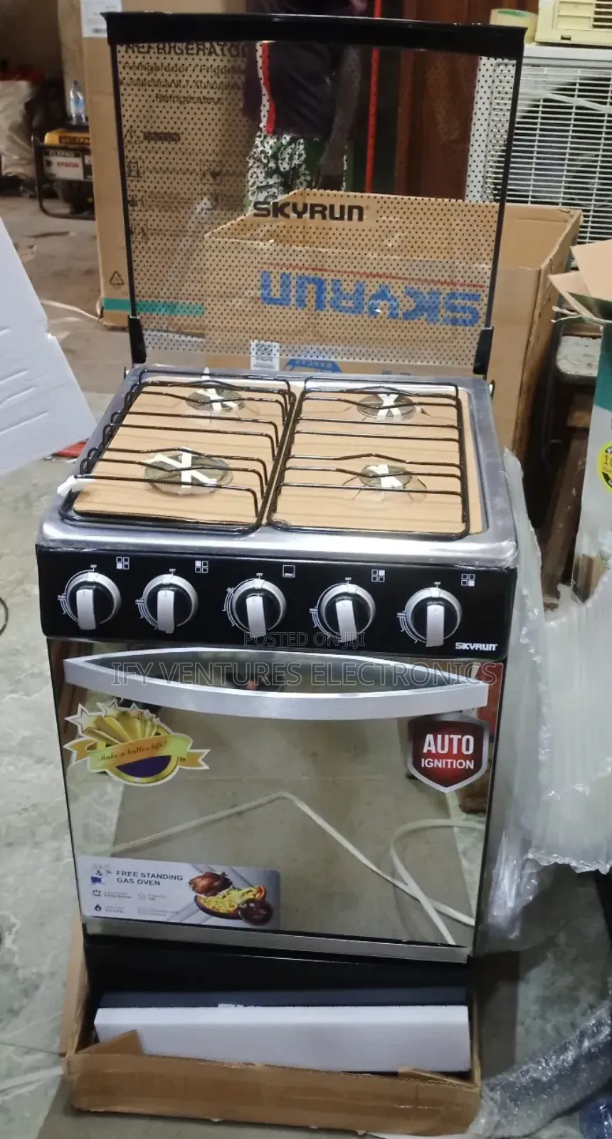 Skyrun Auto Ignition Gas Cooker 50*50cm