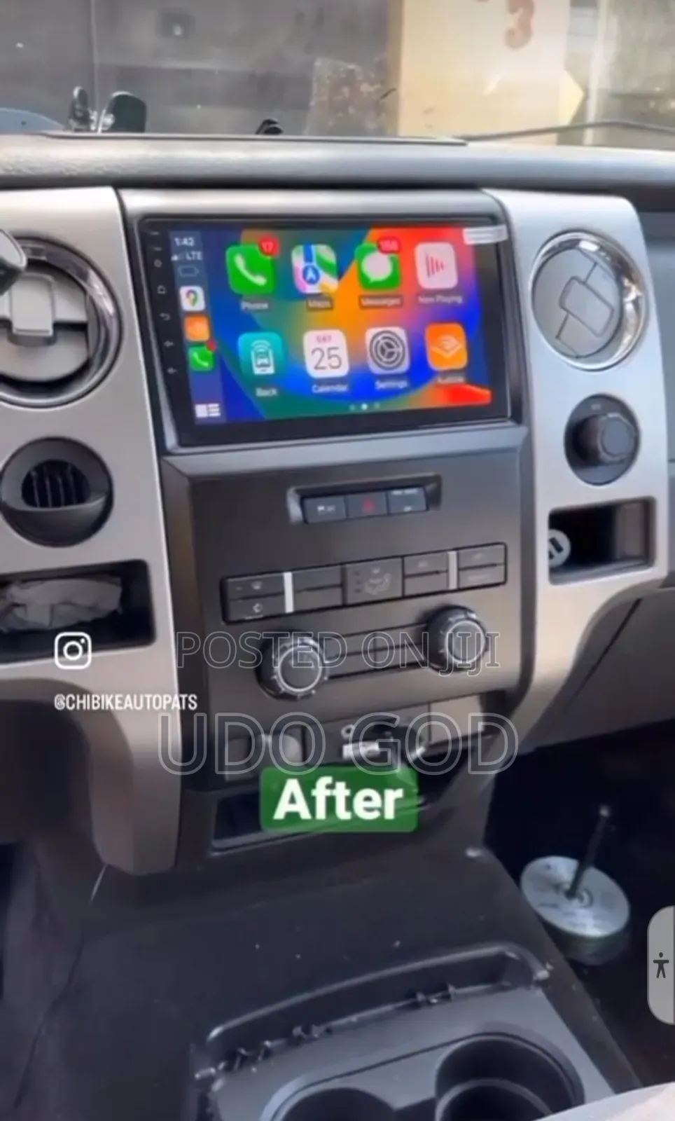 Ford F-150 Android Screen With Apple Car Play