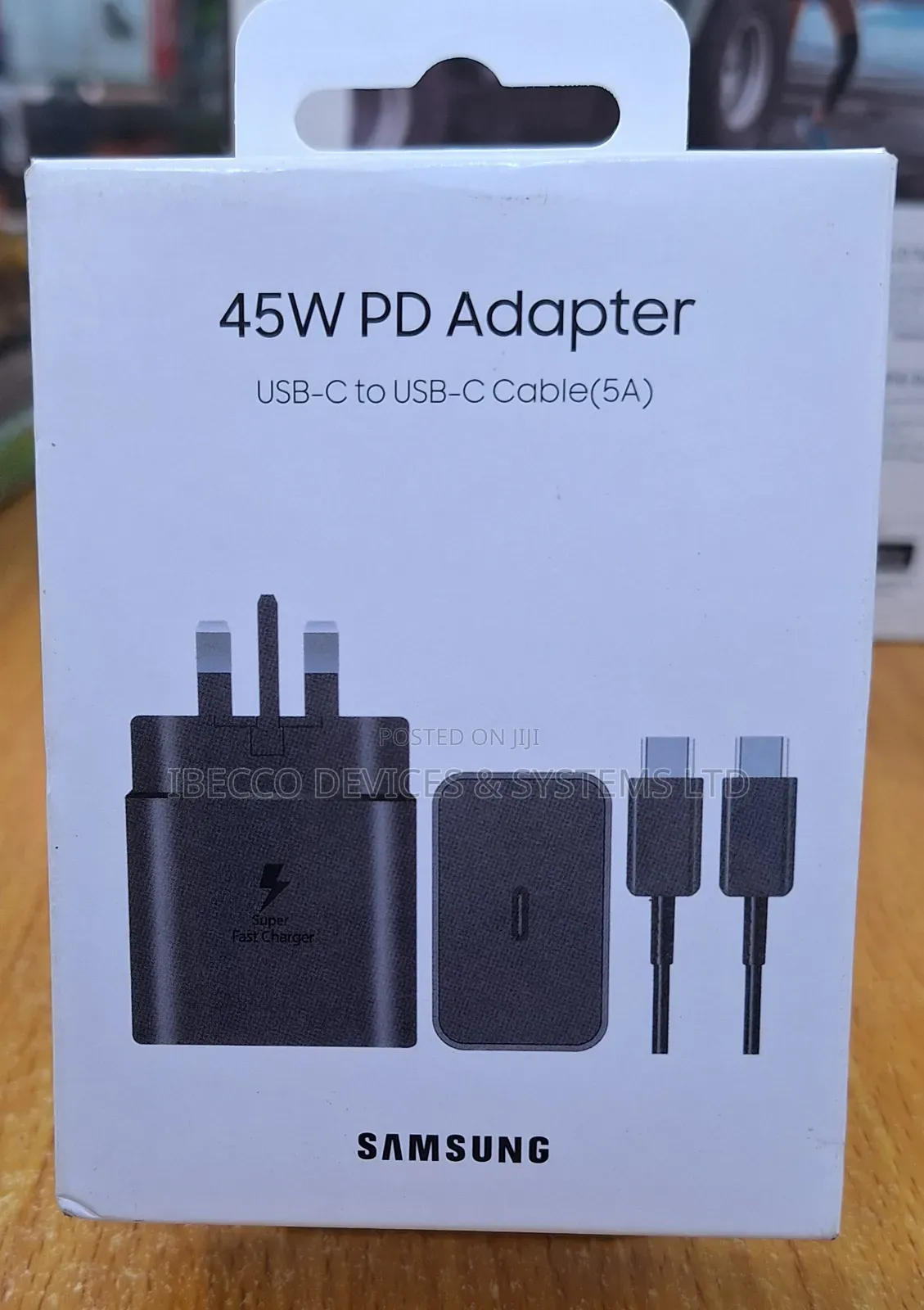 Original Samsung Galaxy Type C To Type C Charger