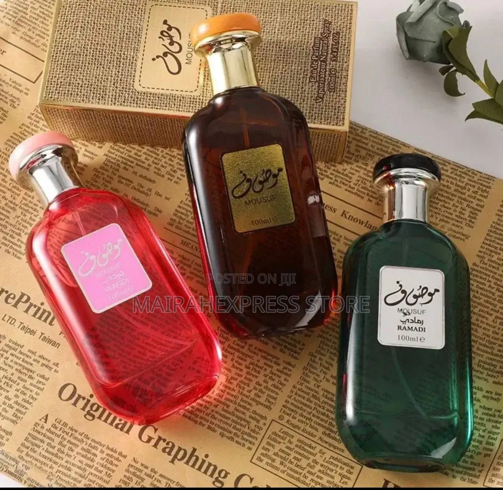 Advanced Scent Mousuf Long Lasting Unisex Perfume - 25ml
