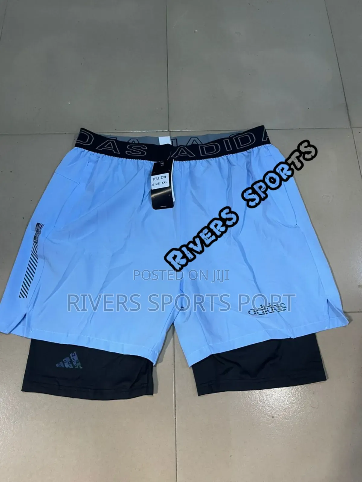 Nike, Adidas and Underamour 2in1 Gym Compression Shorts