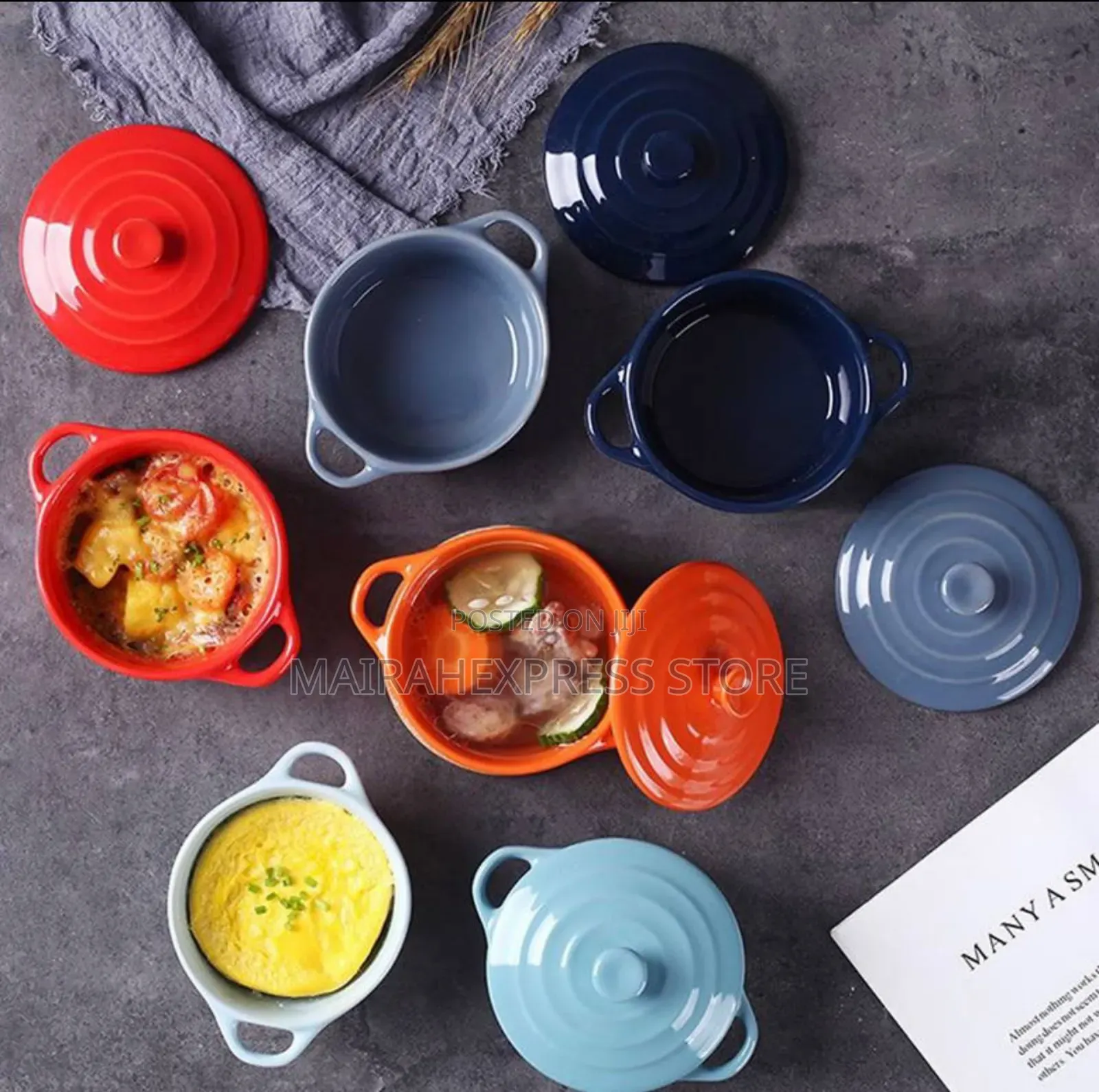 Ceramic Bowl With Lid