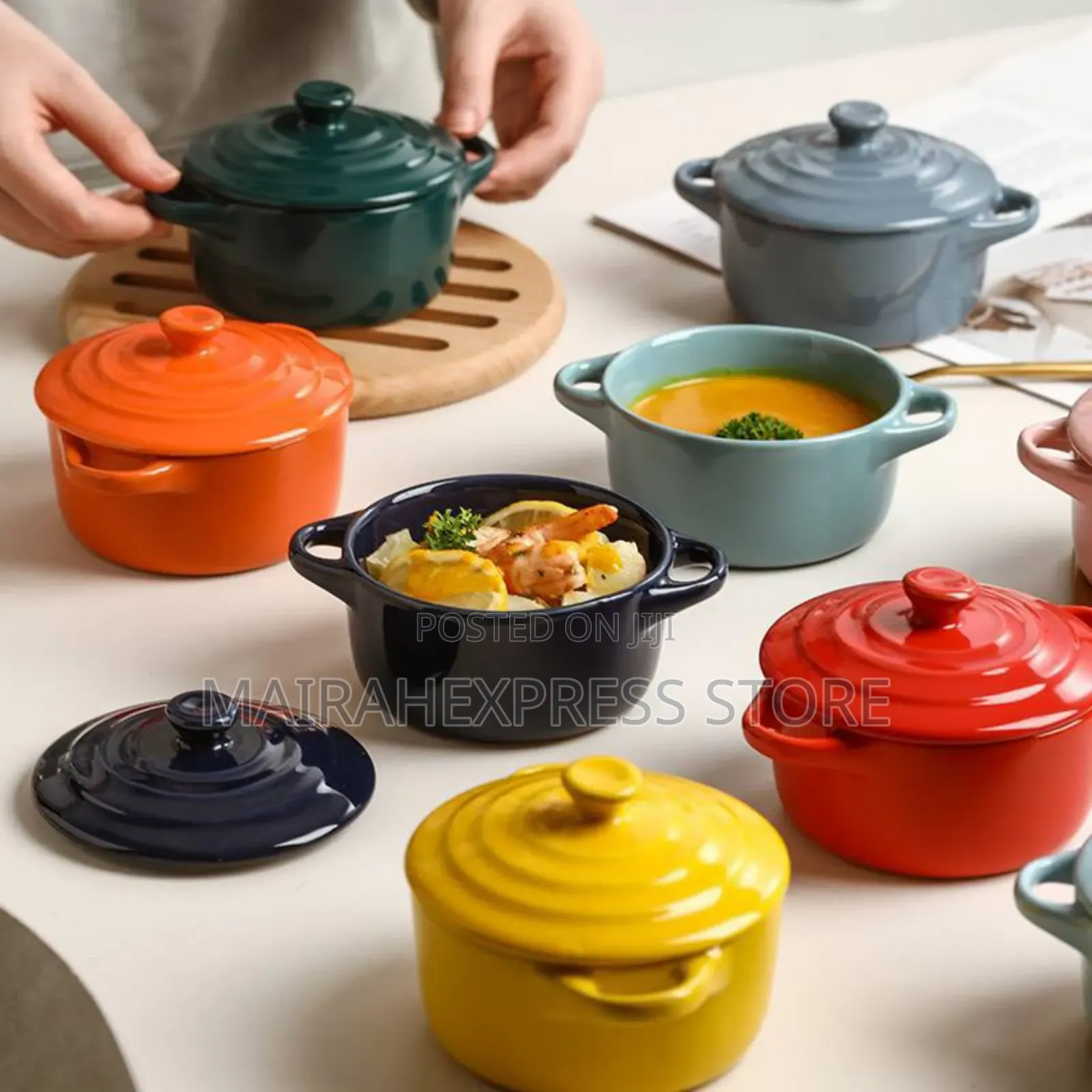 Ceramic Bowl With Lid