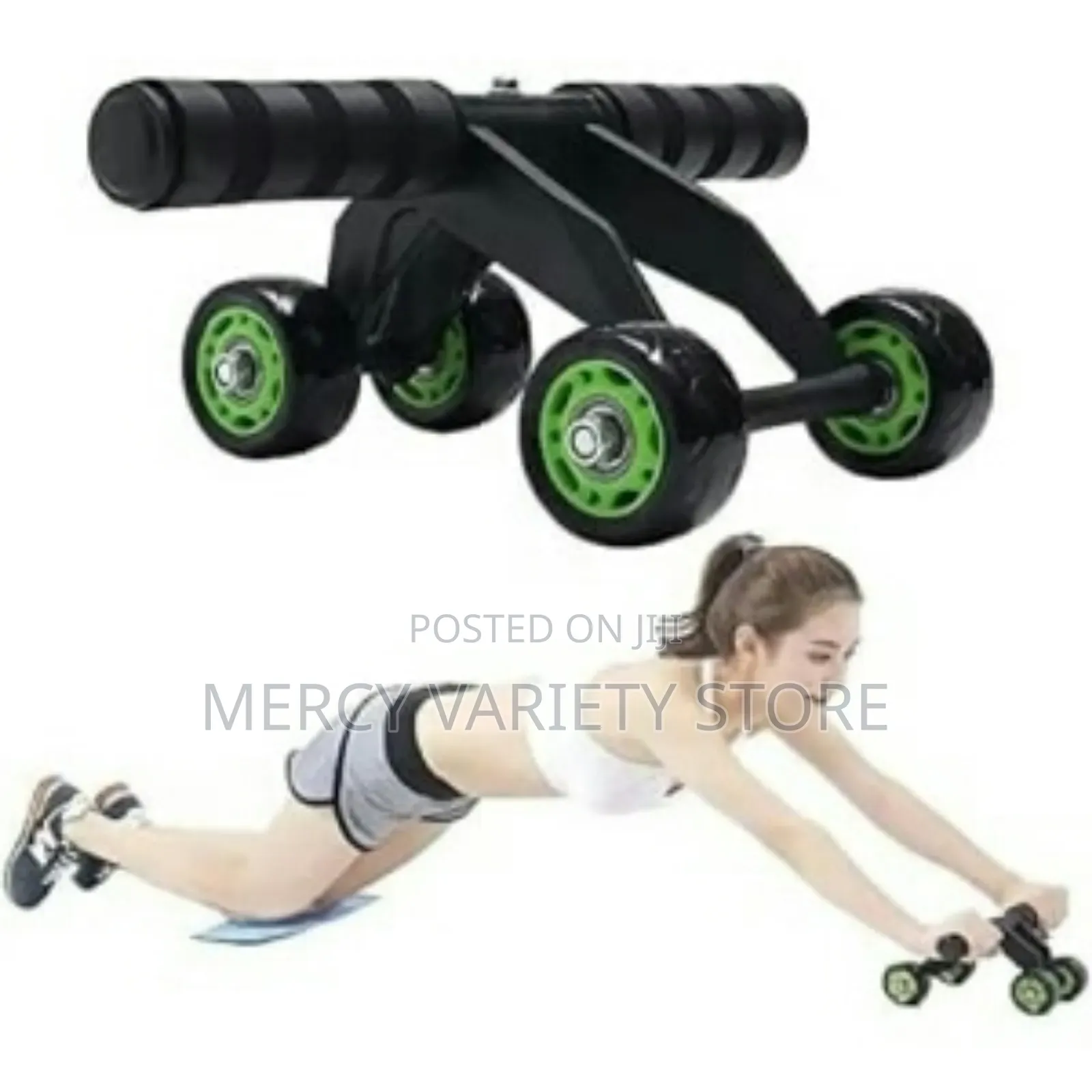 Abdominal Roller With 4 Wheels