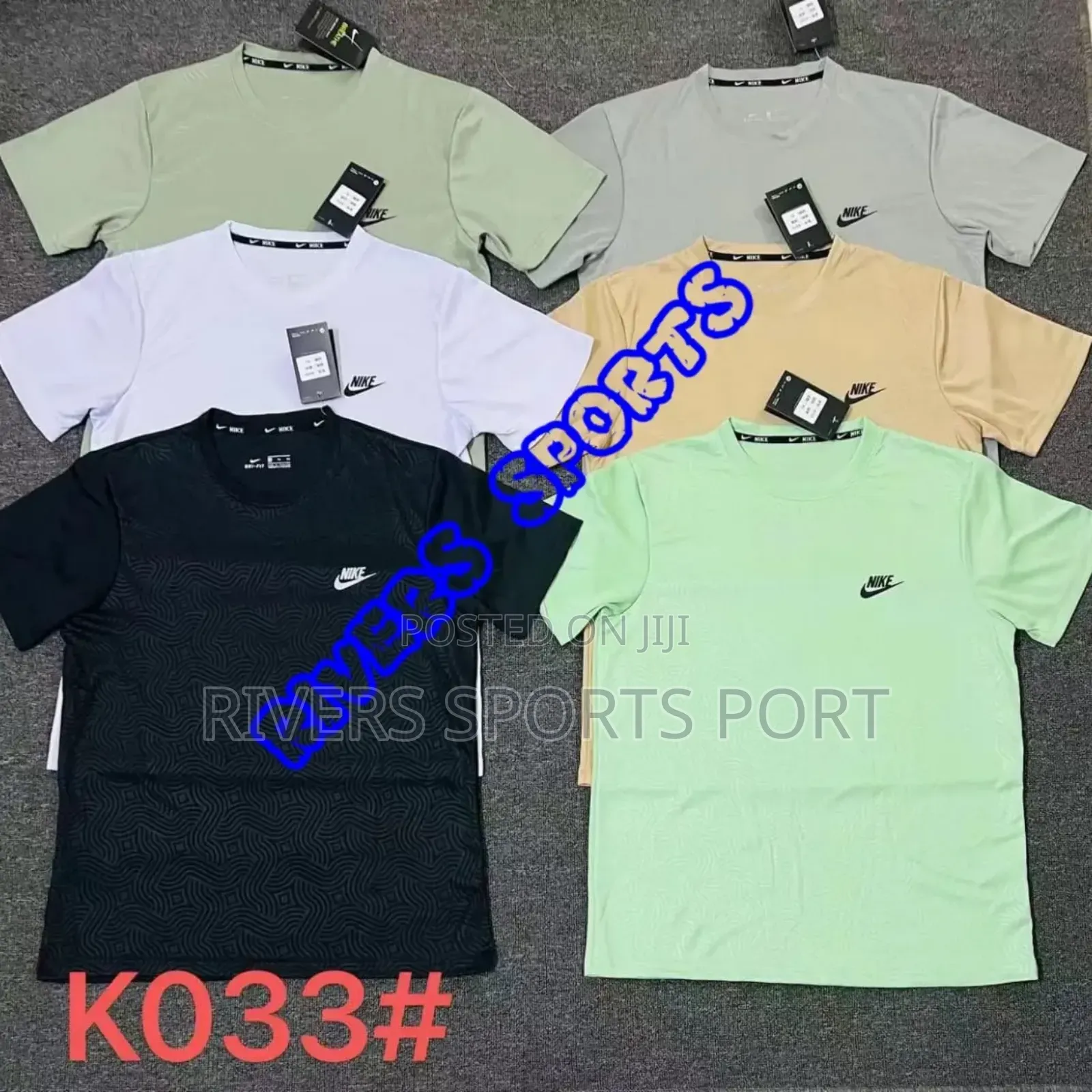 Nike, Adidas, Puma and Underamour All Sports Gym Shirts