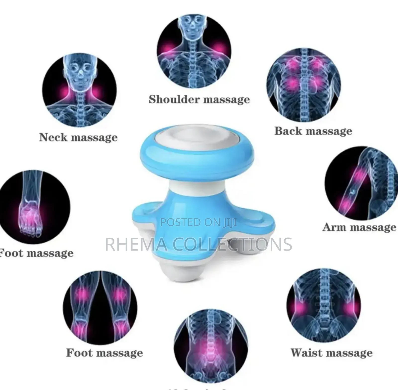 Usb/Battery Operated Mini Handheld Body Massager