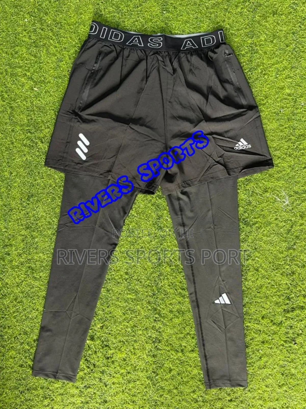 Nike, Puma, and Adidas 2in1 Gym Short With Long Thight