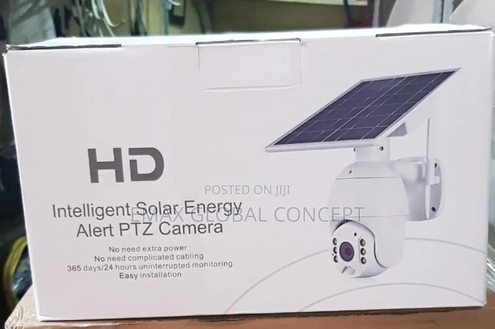 Hd Intelligent Solar Energy Alert PTZ Camera