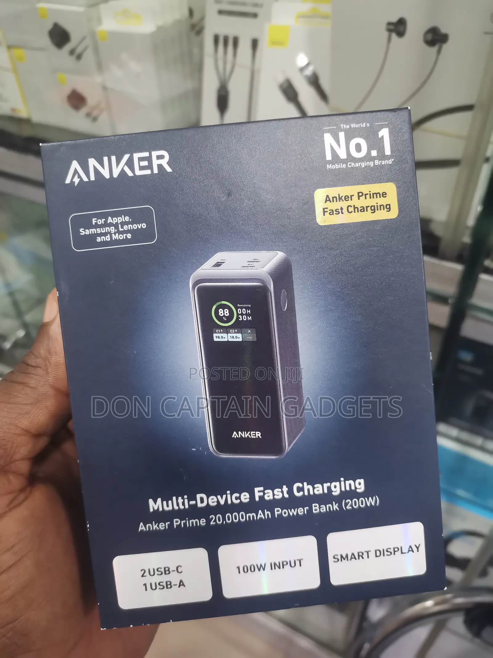 Anker Laptop Power Bank 200w / 20000mah