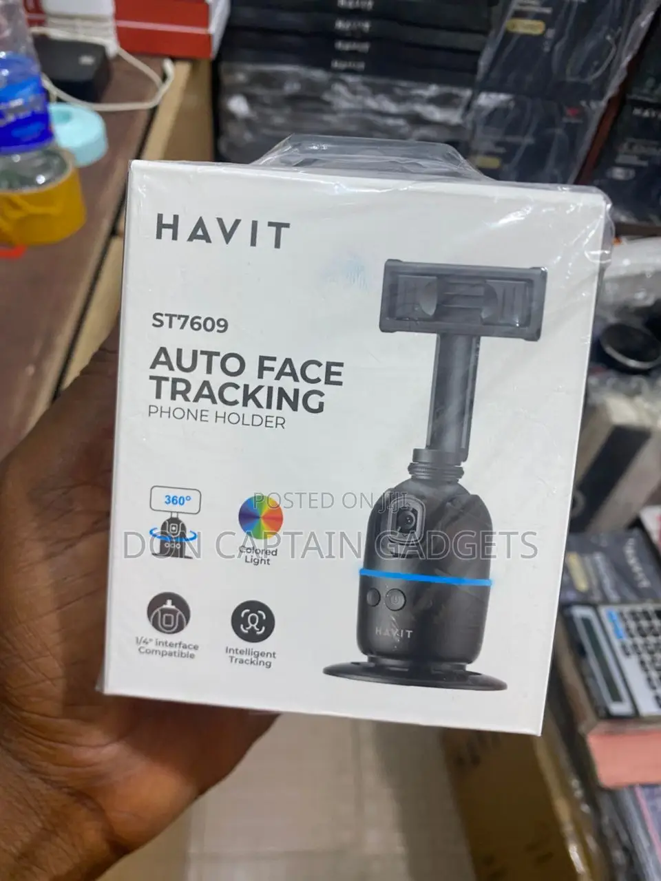 Havit S17609 Auto Face Tracking Phone Holder