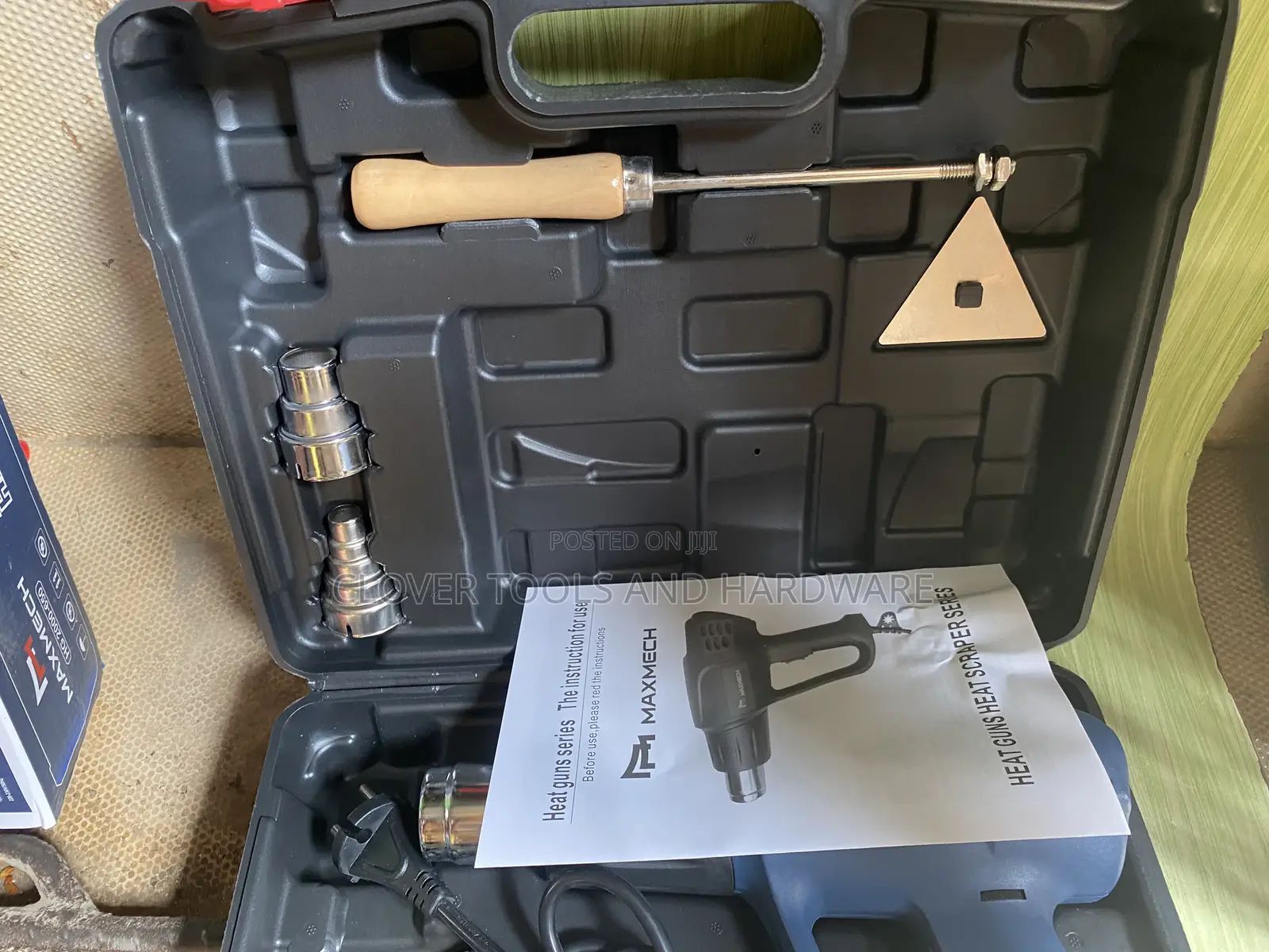 Maxmech Hot Air Gun With Accessories 2000w