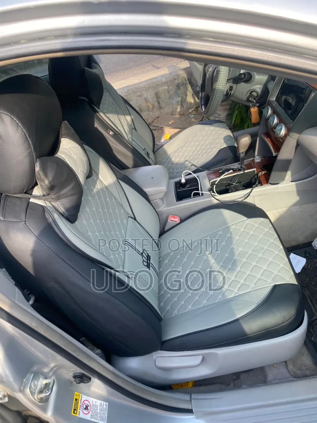 Clown Leather Cover Ash and Black