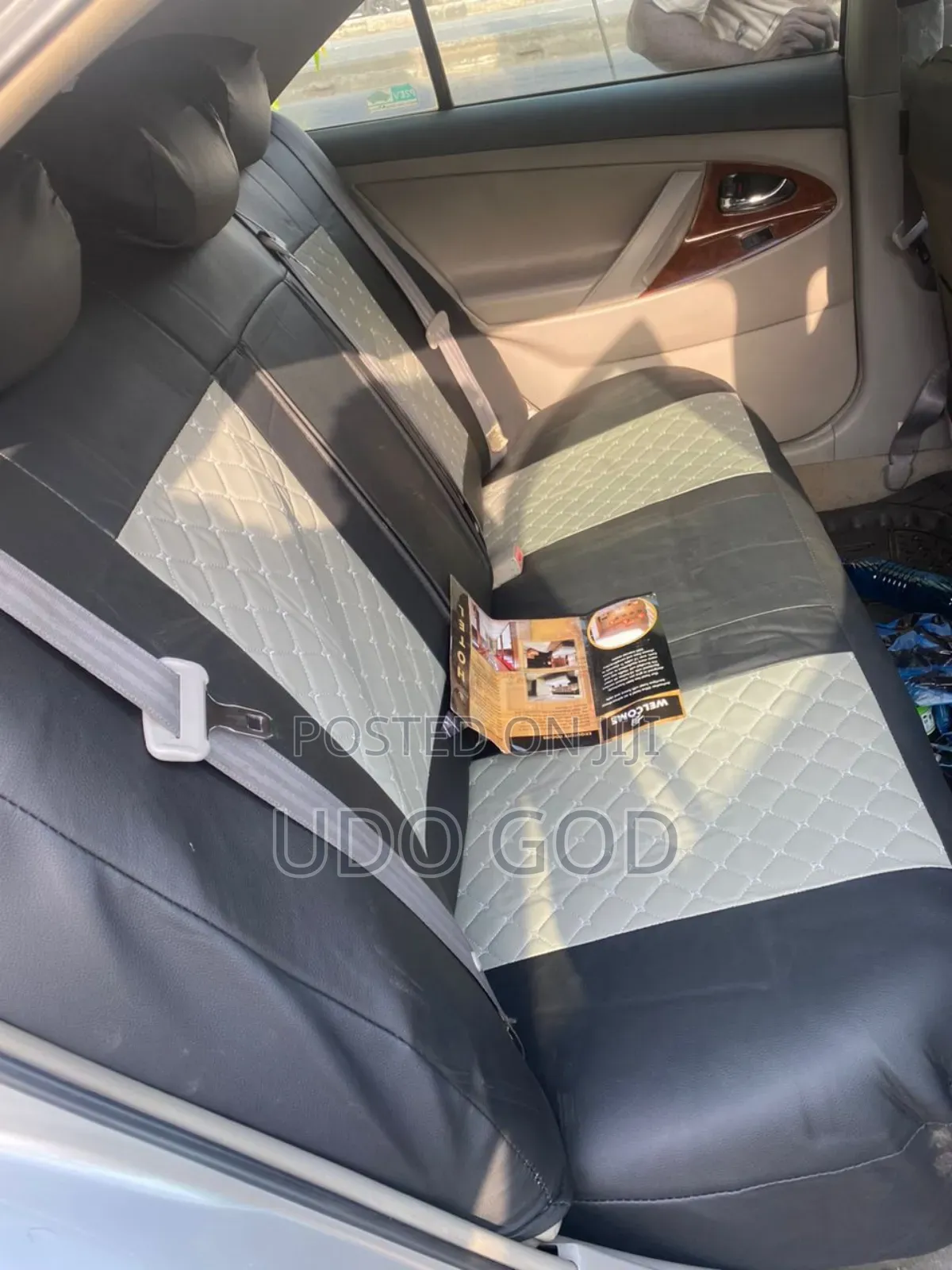 Clown Leather Cover Ash and Black