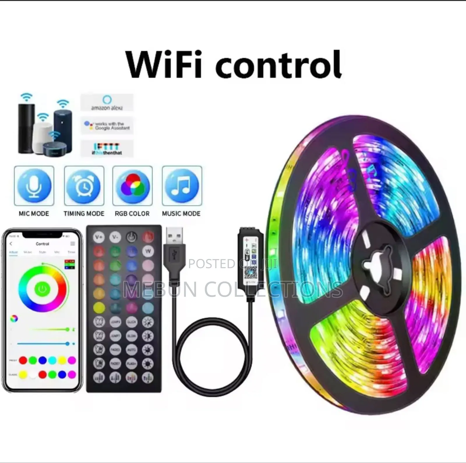 Tape Bluetooth USB LED Strip Light