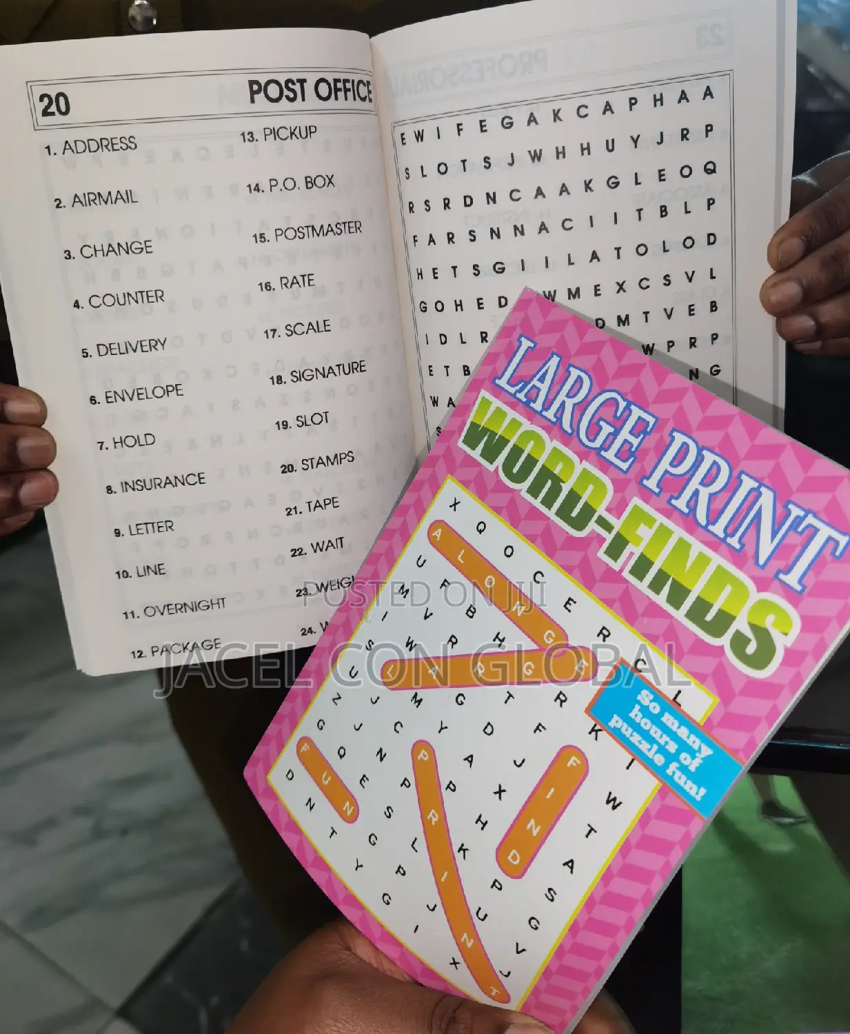 Word Search Books (A5 Size in Large Prints)