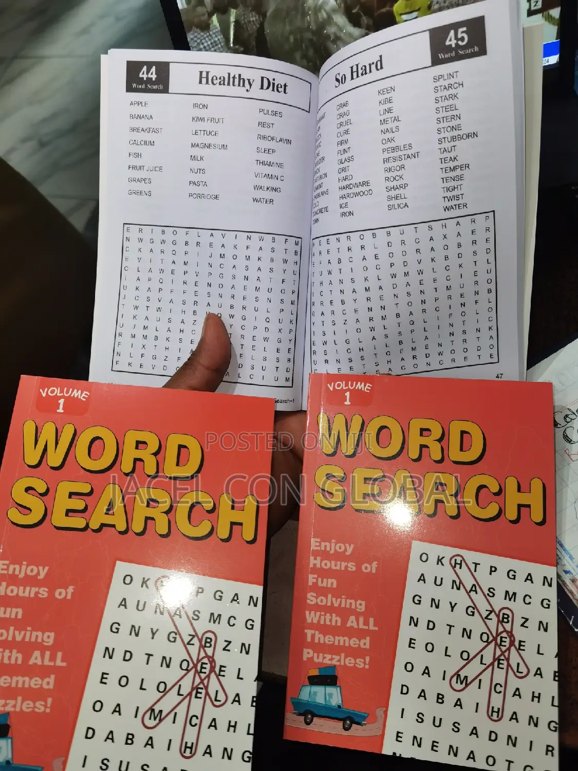Word Search Books Volume 1 (A5 Size)