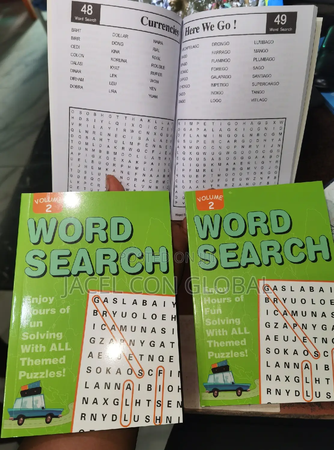 Word Search Book in Small Size (Volume 2)