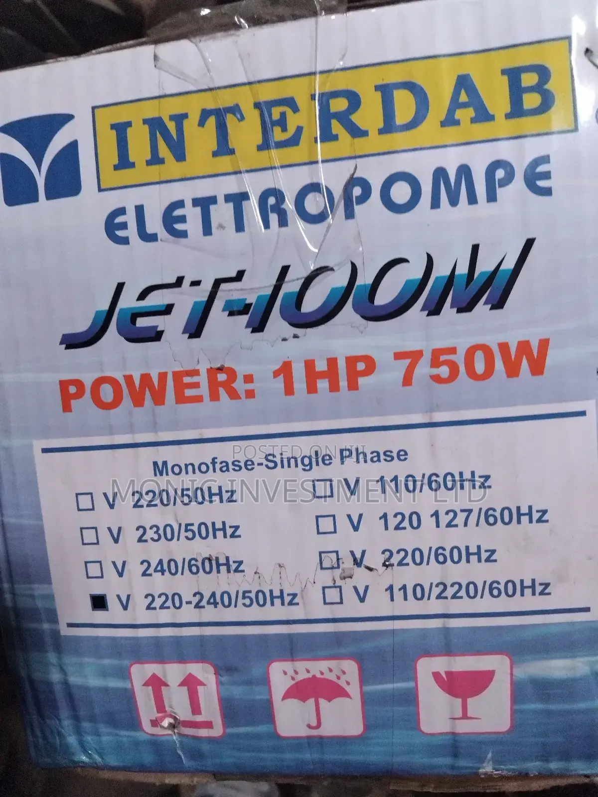 Interdap Elettropomp Water Pump 