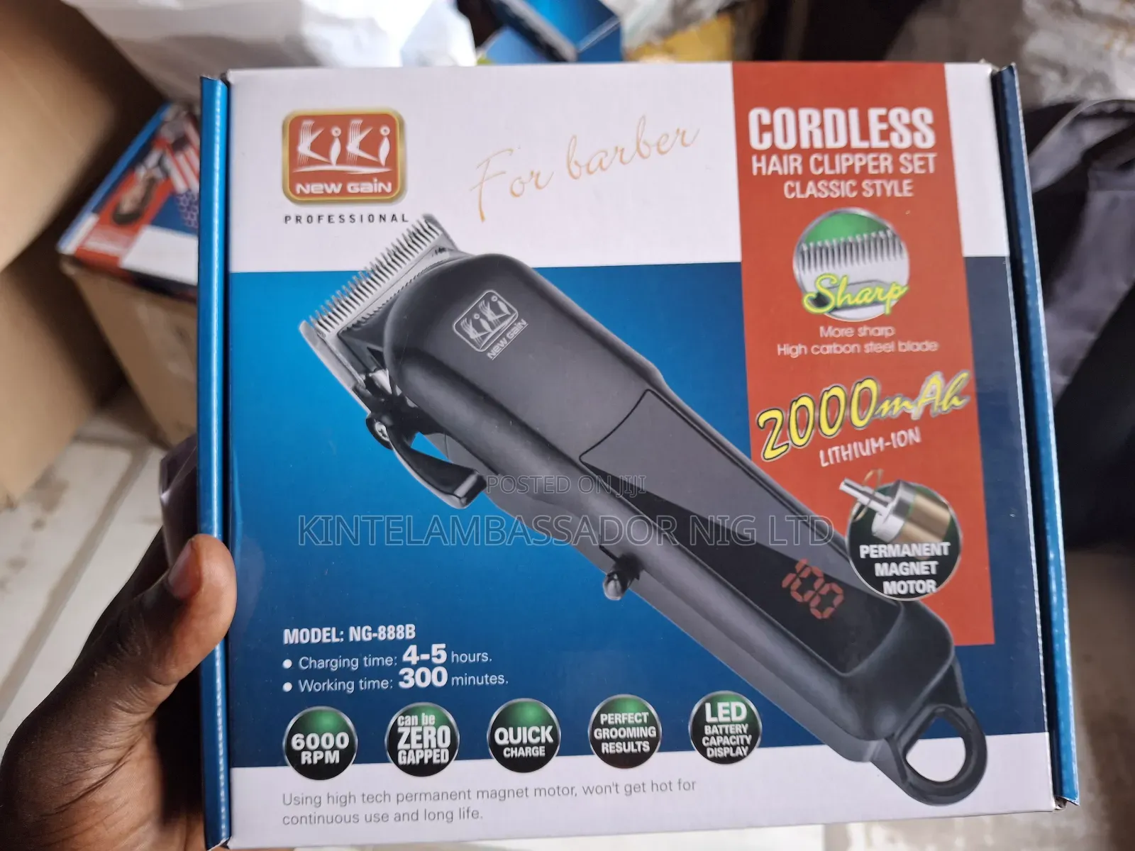 Cordless Hair Clipper Set