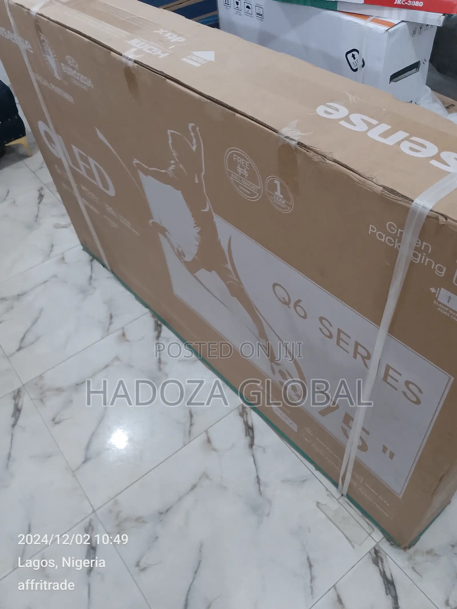 Very Colourful Hisense 75'' Qled Television