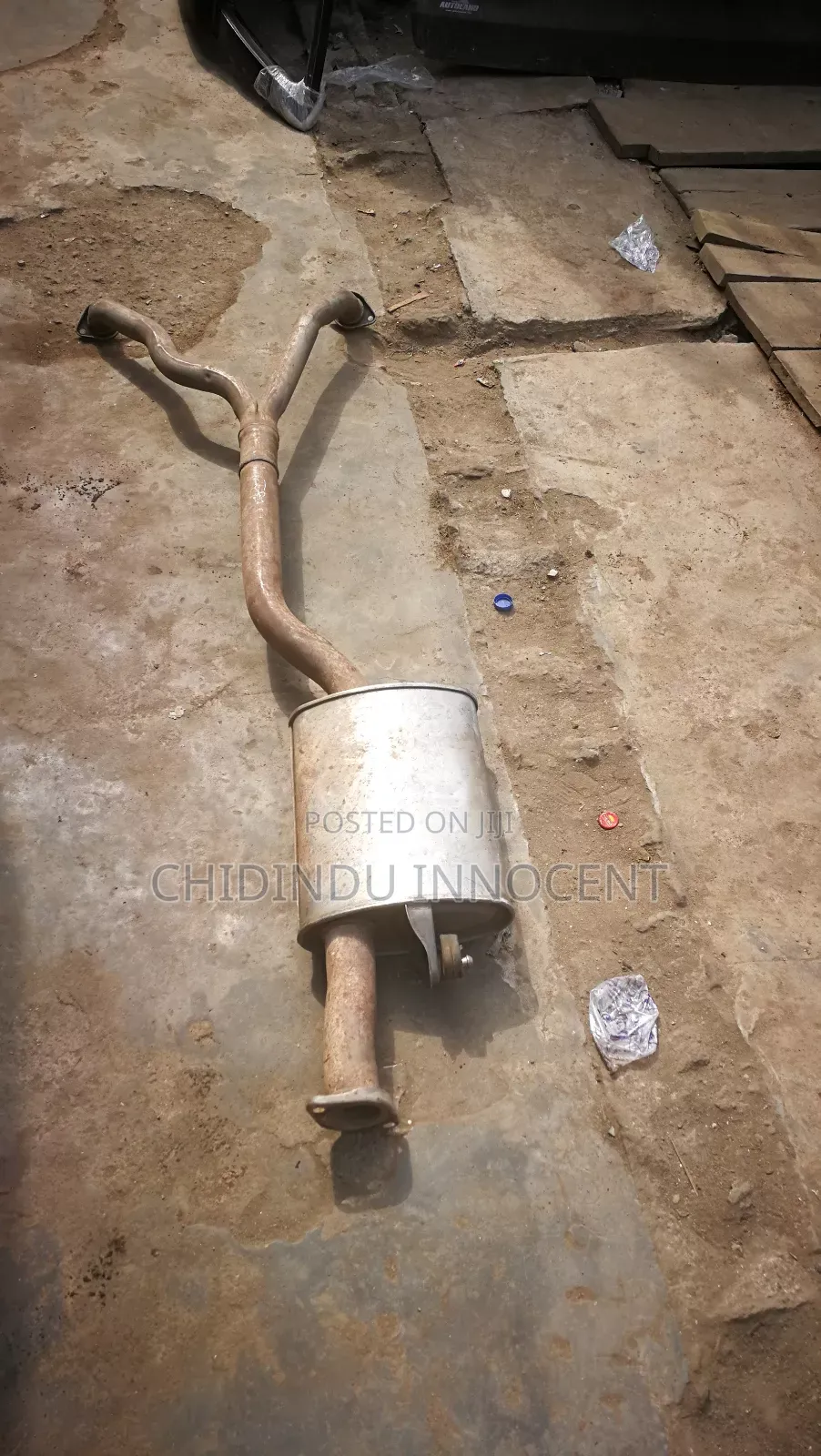 Exhaust Center Pot for Hyundai Santafe 2008 Model Tokunbo