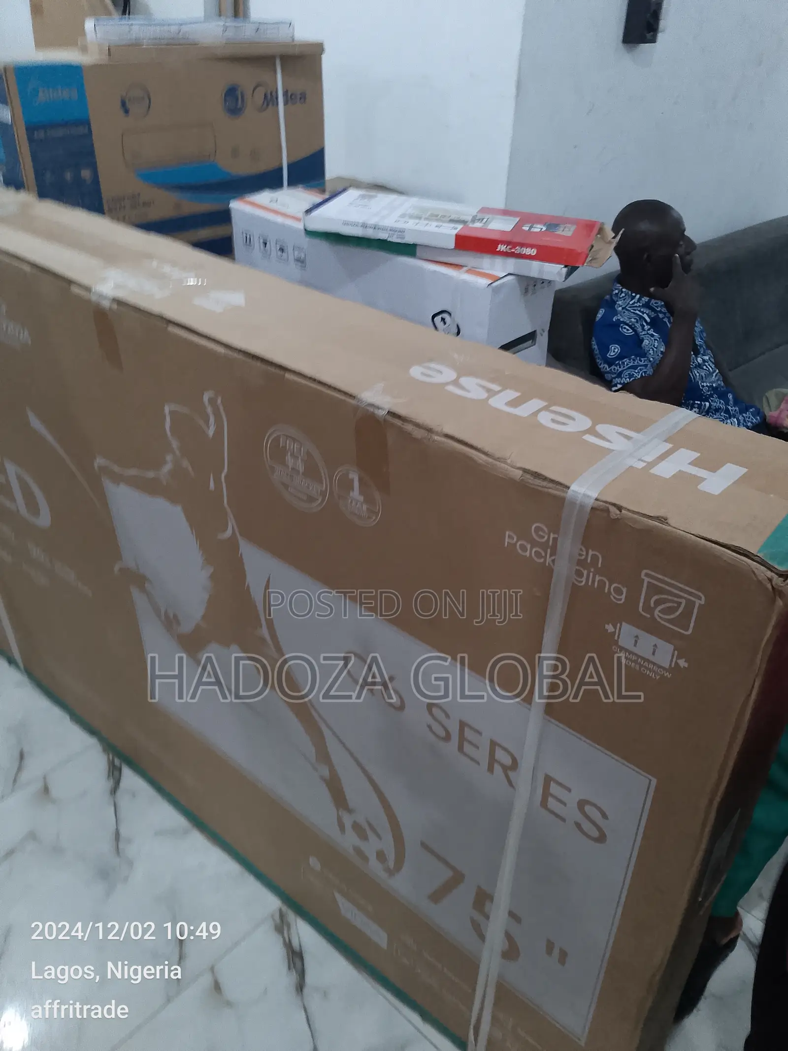 Very-detailed Hisense 75'' Qled Television