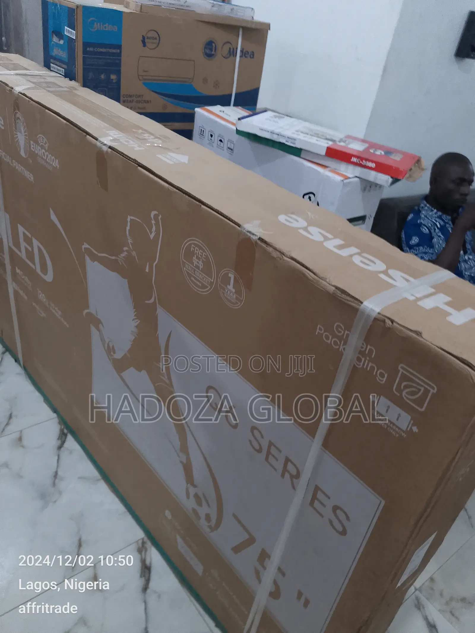 Automated Hisense 75'' Qled Television