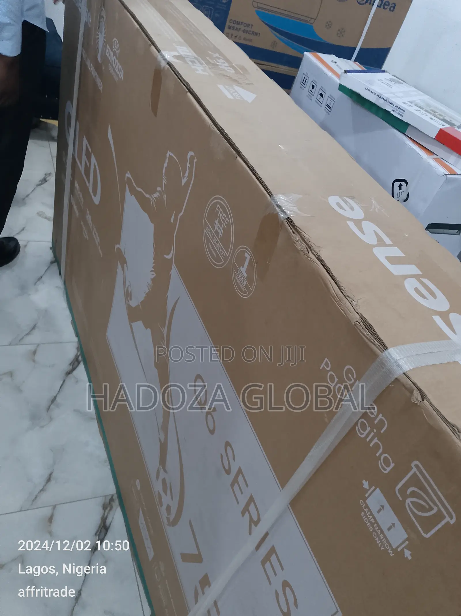 Feature-rich Hisense 75'' Qled Television