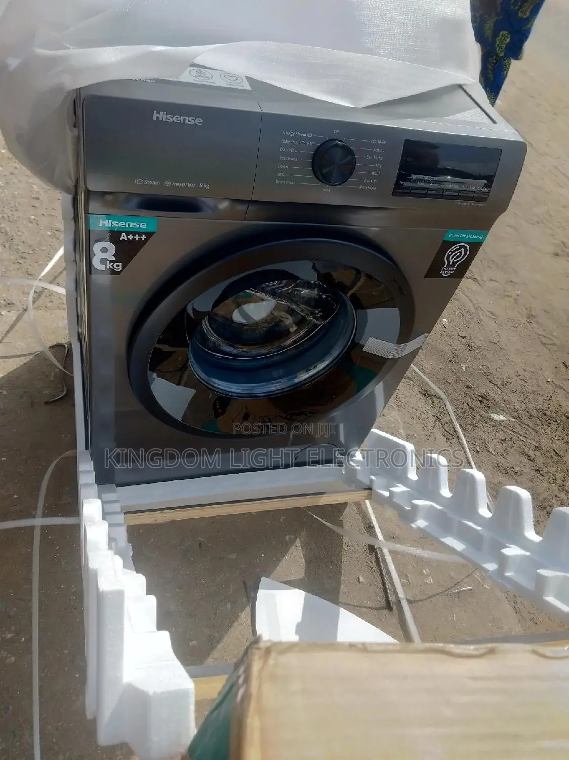 Hisense 8kg Inverter Washing Machine 100% Copper.