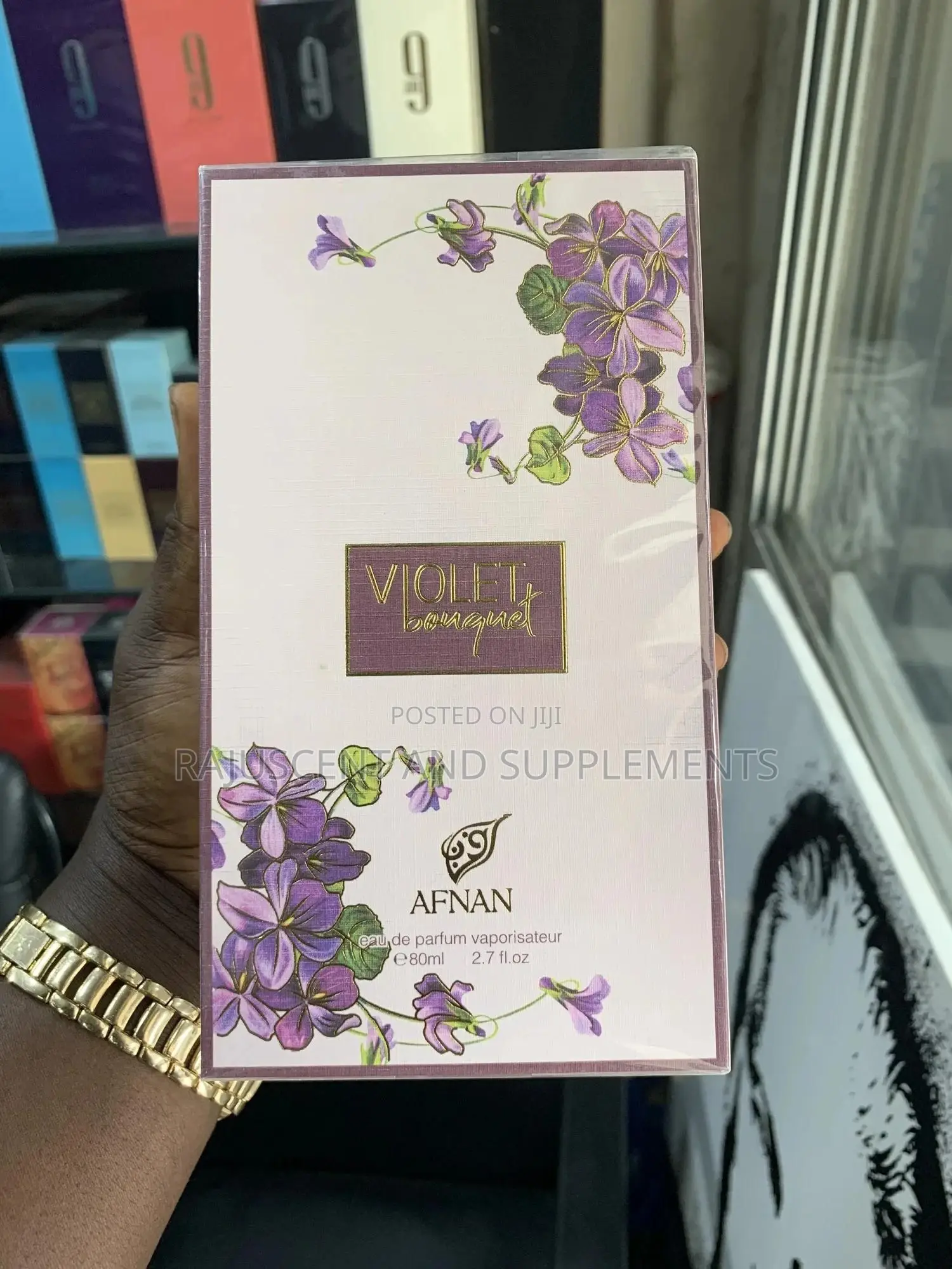 Violet Bouquet by Afnan