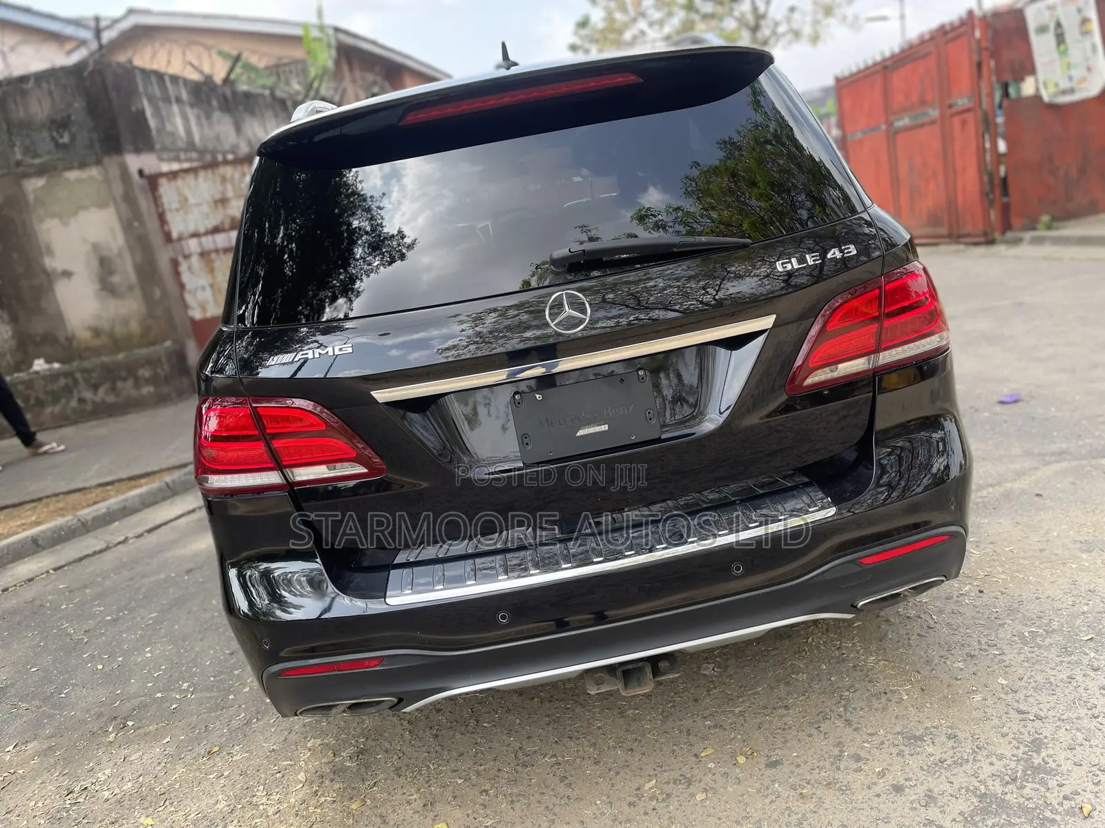 Mercedes-Benz GLE-Class AMG GLE 43 4MATIC 2018 Black