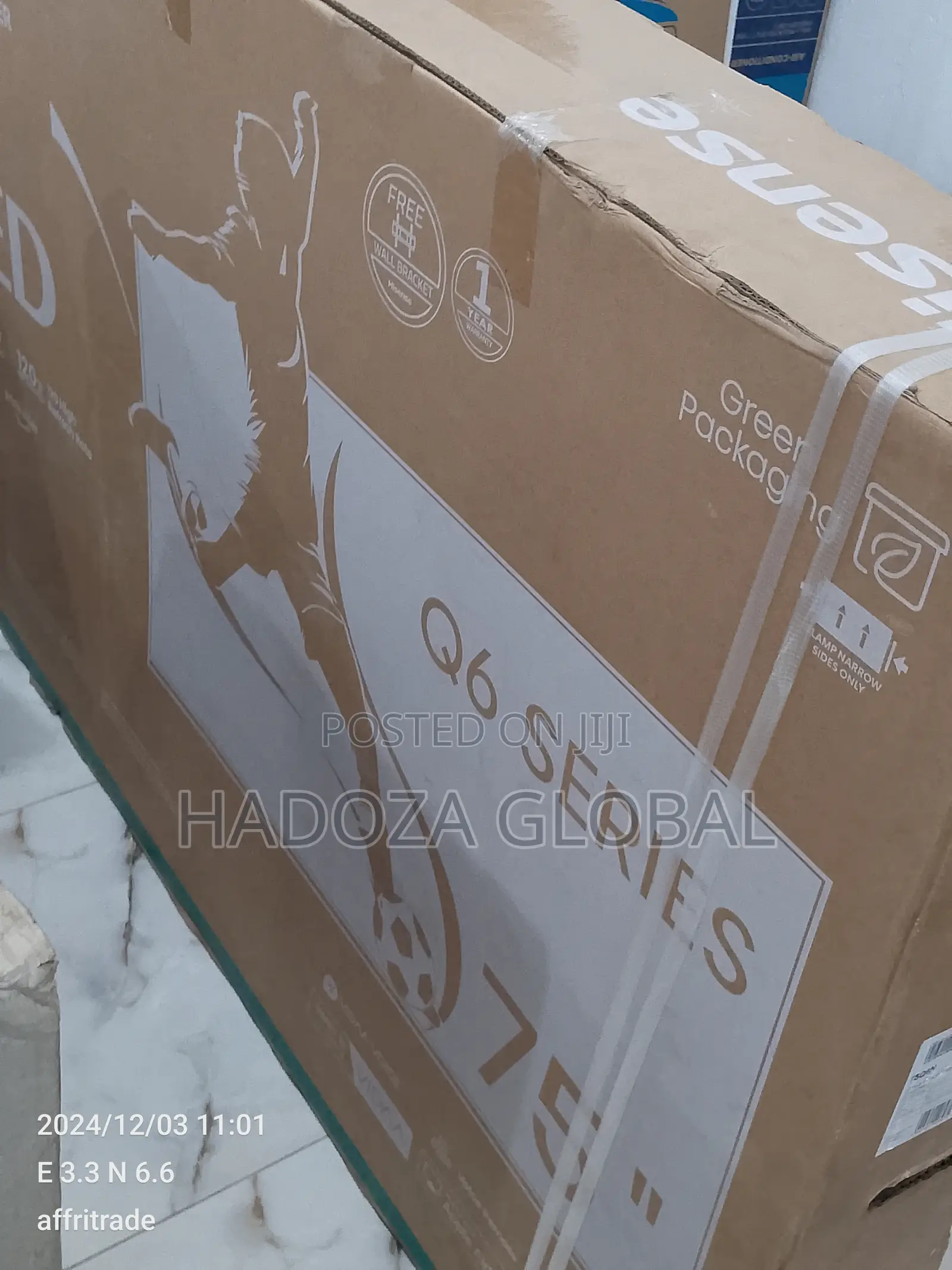 Stylish 75'' Hisense Qled Television
