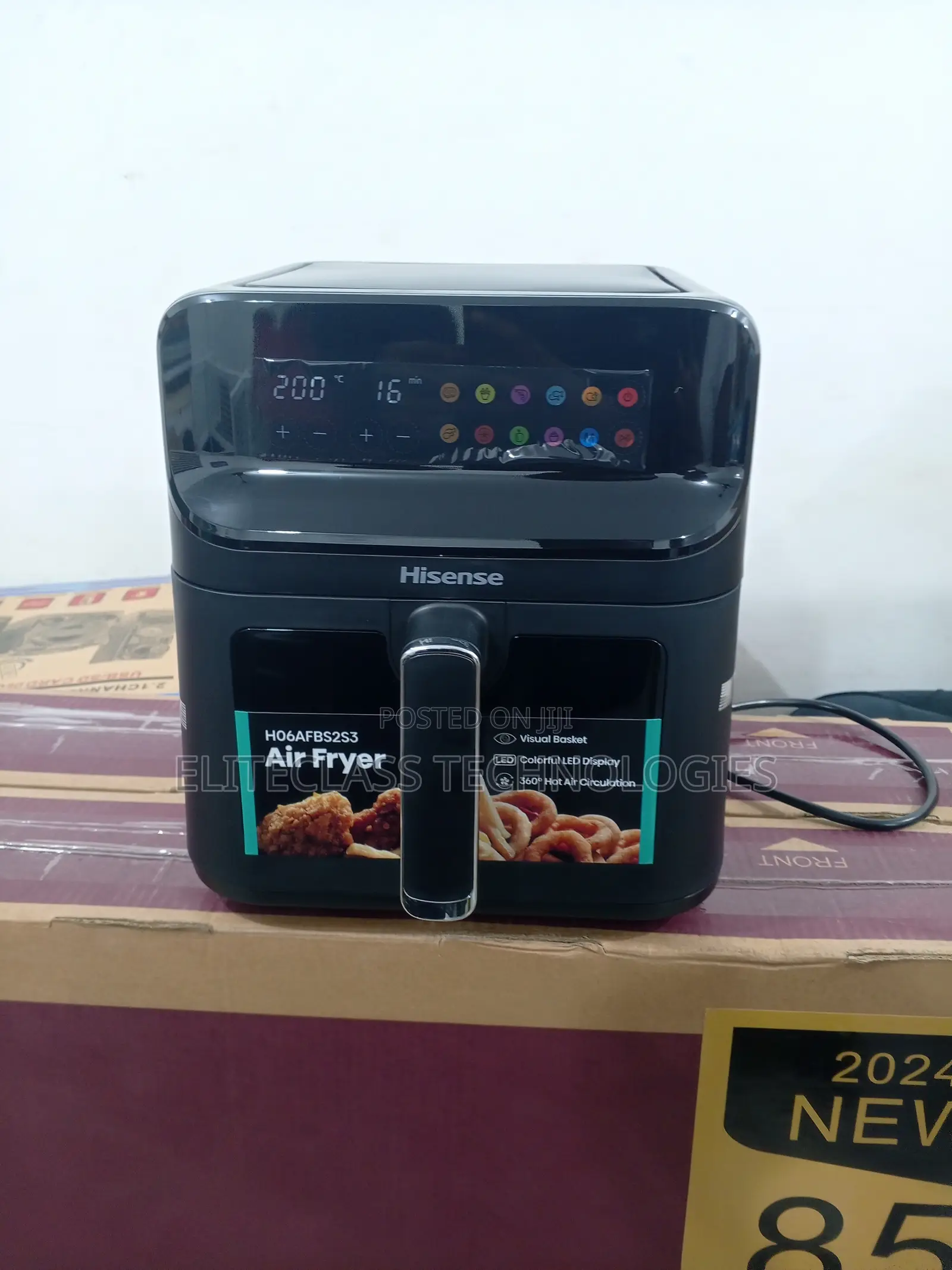 Low Calorie, High Flavor Hisense H06AFBS2S3 6.7L Air Fryer