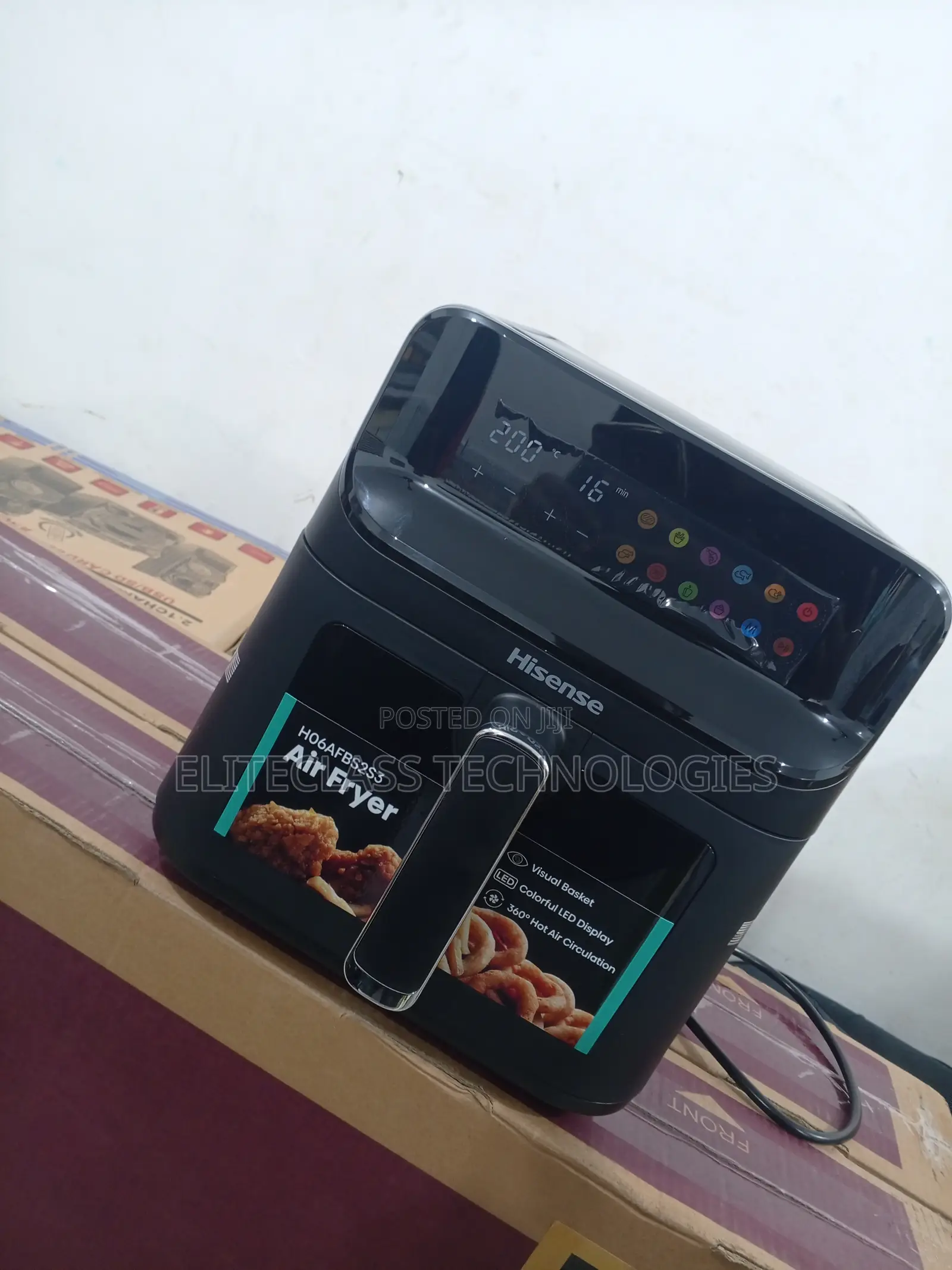 Healthier Choice Hisense H06AFBS2S3 6.7L Air Fryer